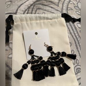 Brand new kate spade earrings with dust bag! 🖤
